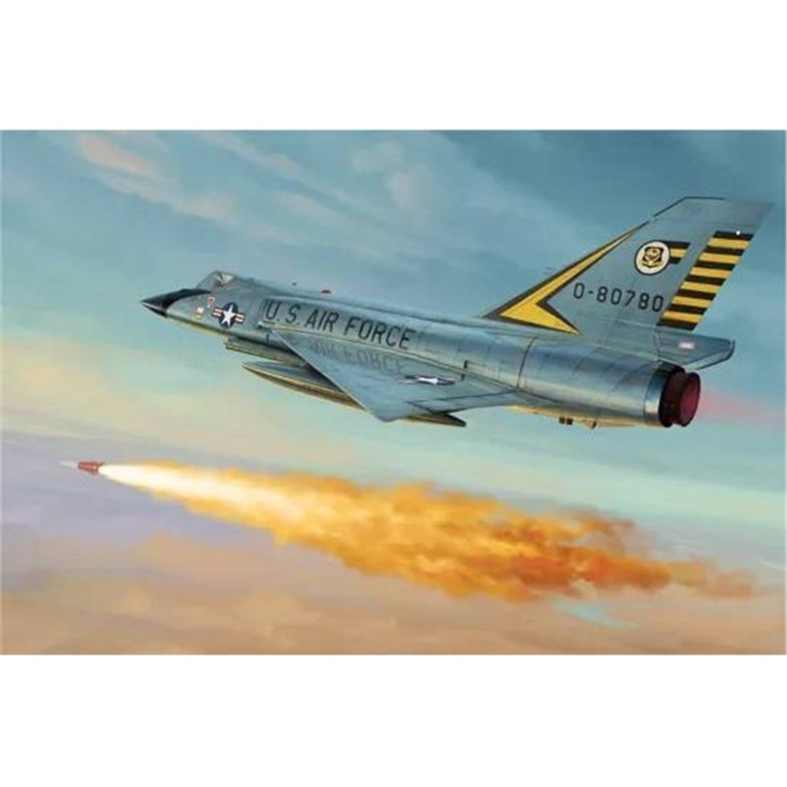 Trumpeter 01682 1/72 Ölçek, US F-106A Delta Dart, Savaş Uçağı Plastik Model Kiti