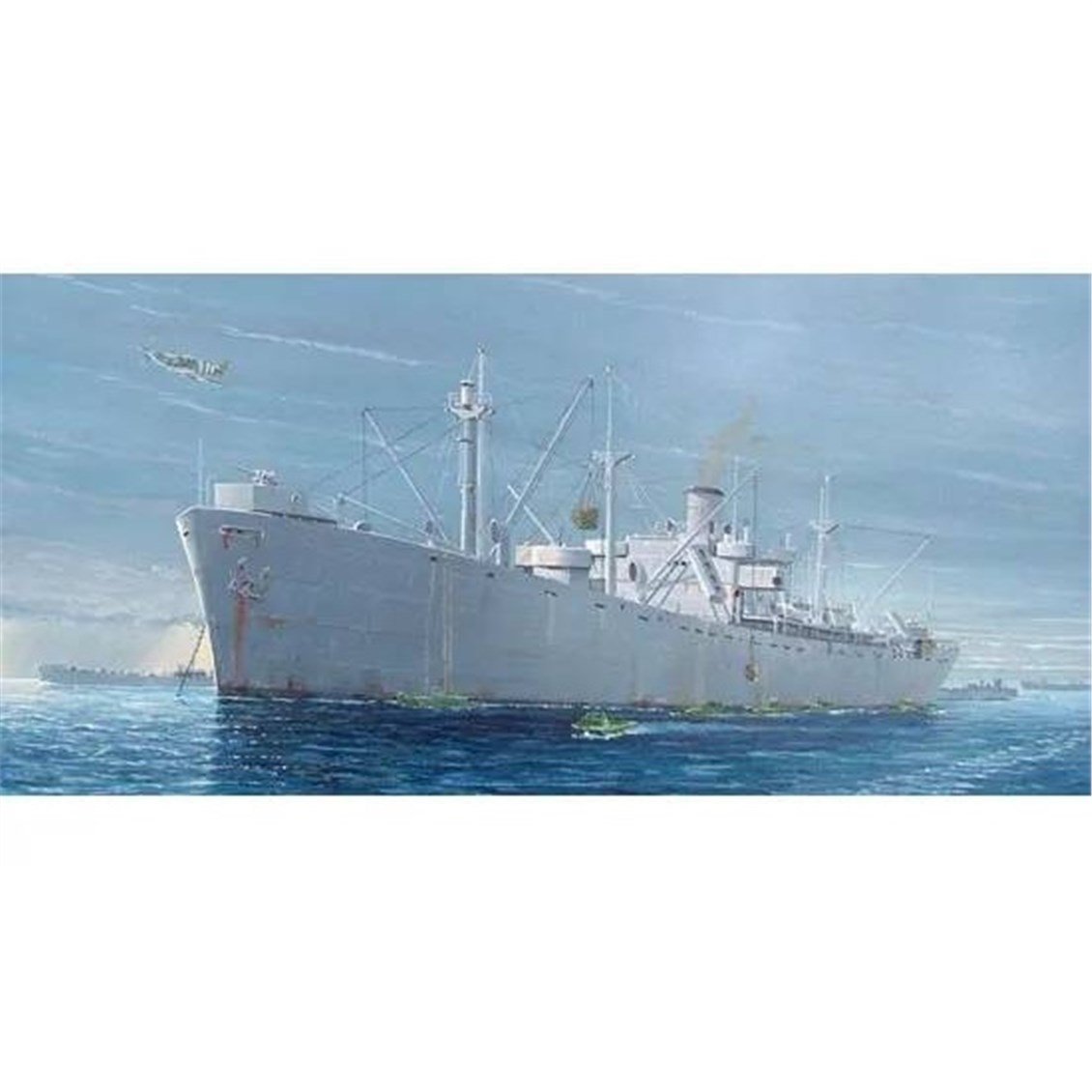 Trumpeter 05301 1/350 Ölçek, WW2 Jeremiah OBrien, Yük Gemisi Plastik Model Kiti