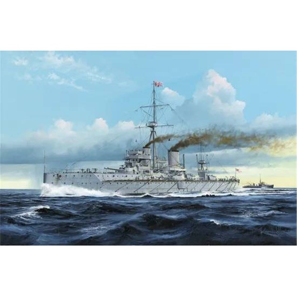 Trumpeter 05328 1/350 Ölçek, HMS Dreadnought 1907, Savaş Gemisi Plastik Model Kiti
