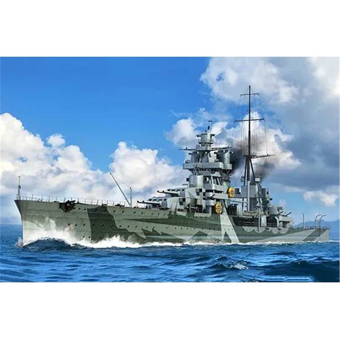 Trumpeter 05349 1/350 Ölçek, Italyan Gorizia, Ağır Kruvazör Plastik Model Kiti