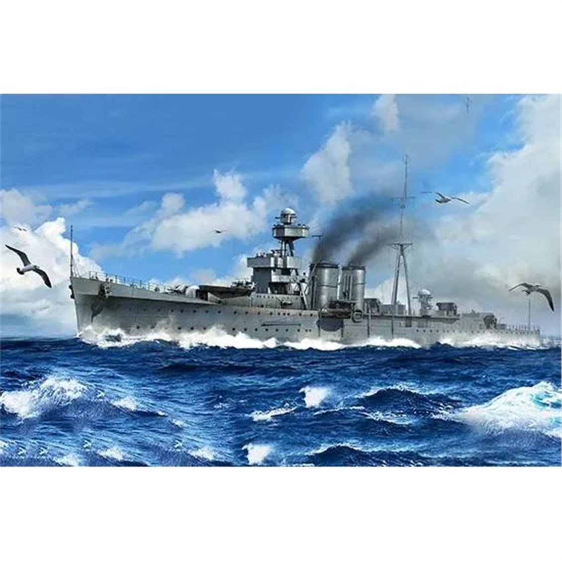 Trumpeter 05362 1/350 Ölçek, HMS Calcutta, C Sınıfı Hafif Kruvazör Plastik Model Kiti