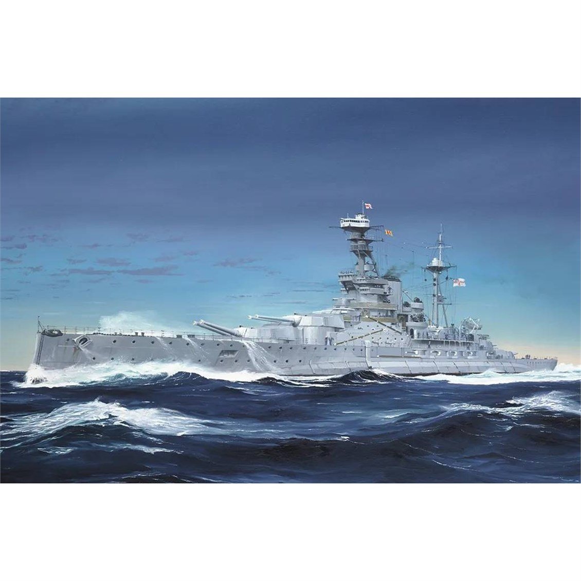 Trumpeter 05378 1/350 Ölçek, HMS Royal Oak, Revenge Sınıfı Savaş Gemisi Plastik Model Kiti