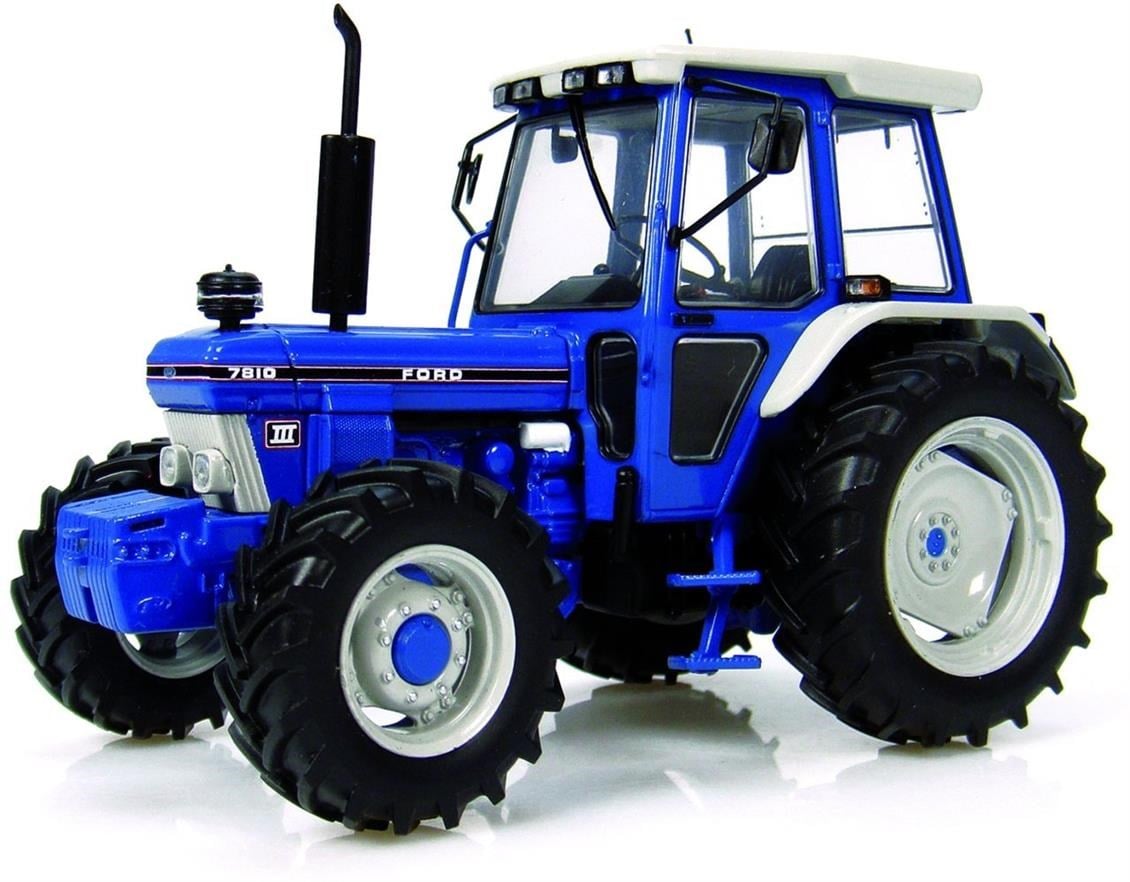 Universal Hobbies UH2865 1/32 Ölçek, Ford 7810 Traktör, Sergilemeye Hazır Metal Tarımsal Makina Modeli