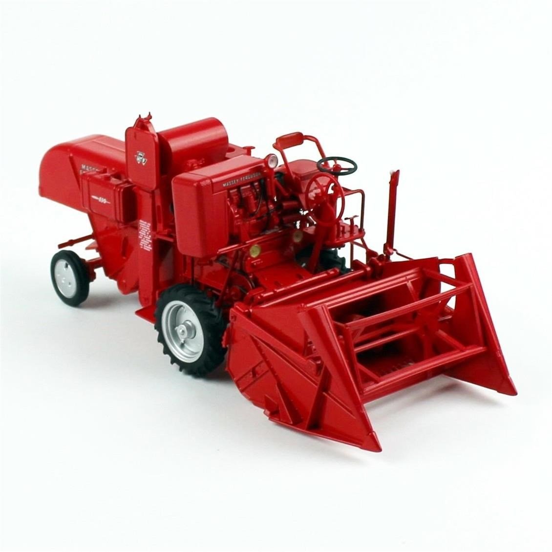 Universal Hobbies UH2880 1/32 Ölçek, Massey Ferguson 830 Biçerdöver, Sergilemeye Hazır Metal Tarımsal Makina Modeli