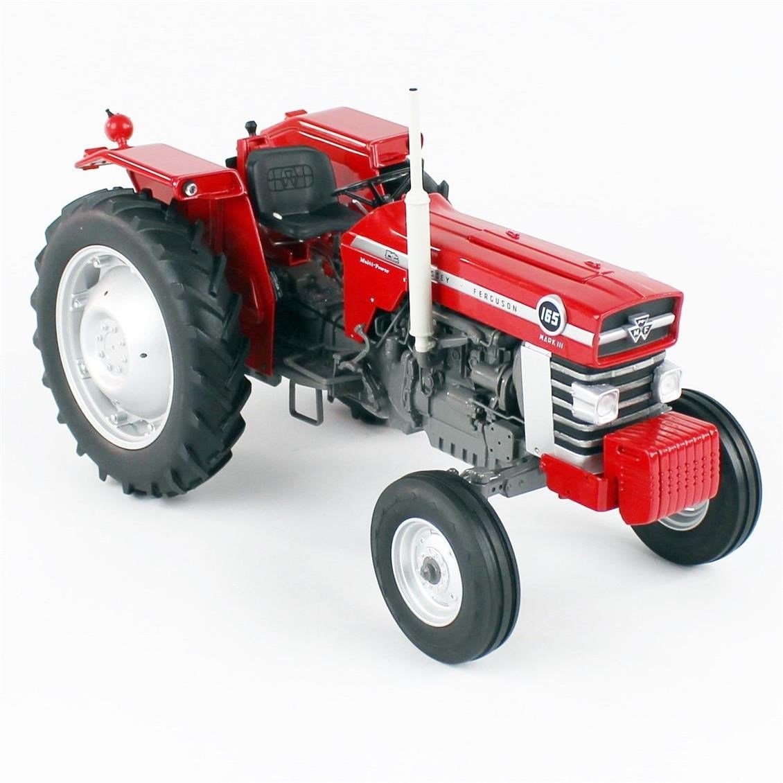 Universal Hobbies UH4052 1/16 Ölçek, Massey Ferguson 165 Mark III (Avrupa Tipi) Traktör, Sergilemeye Hazır Metal Tarımsal Makin