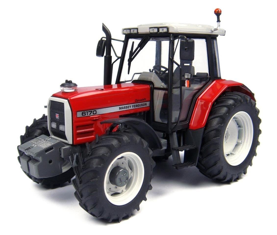 Universal Hobbies UH4202 1/32 Ölçek, Massey Ferguson 6170 Traktör, Sergilemeye Hazır Metal Tarımsal Makina Modeli