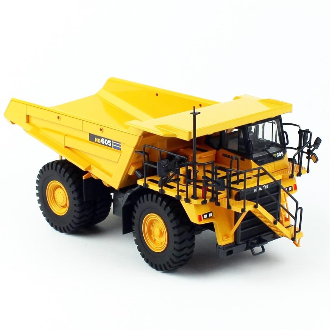 Universal Hobbies UH8009 1/50 Ölçek, Komatsu HD605 Saha Kamyonu, Sergilemeye Hazır Metal İş Makinası Modeli