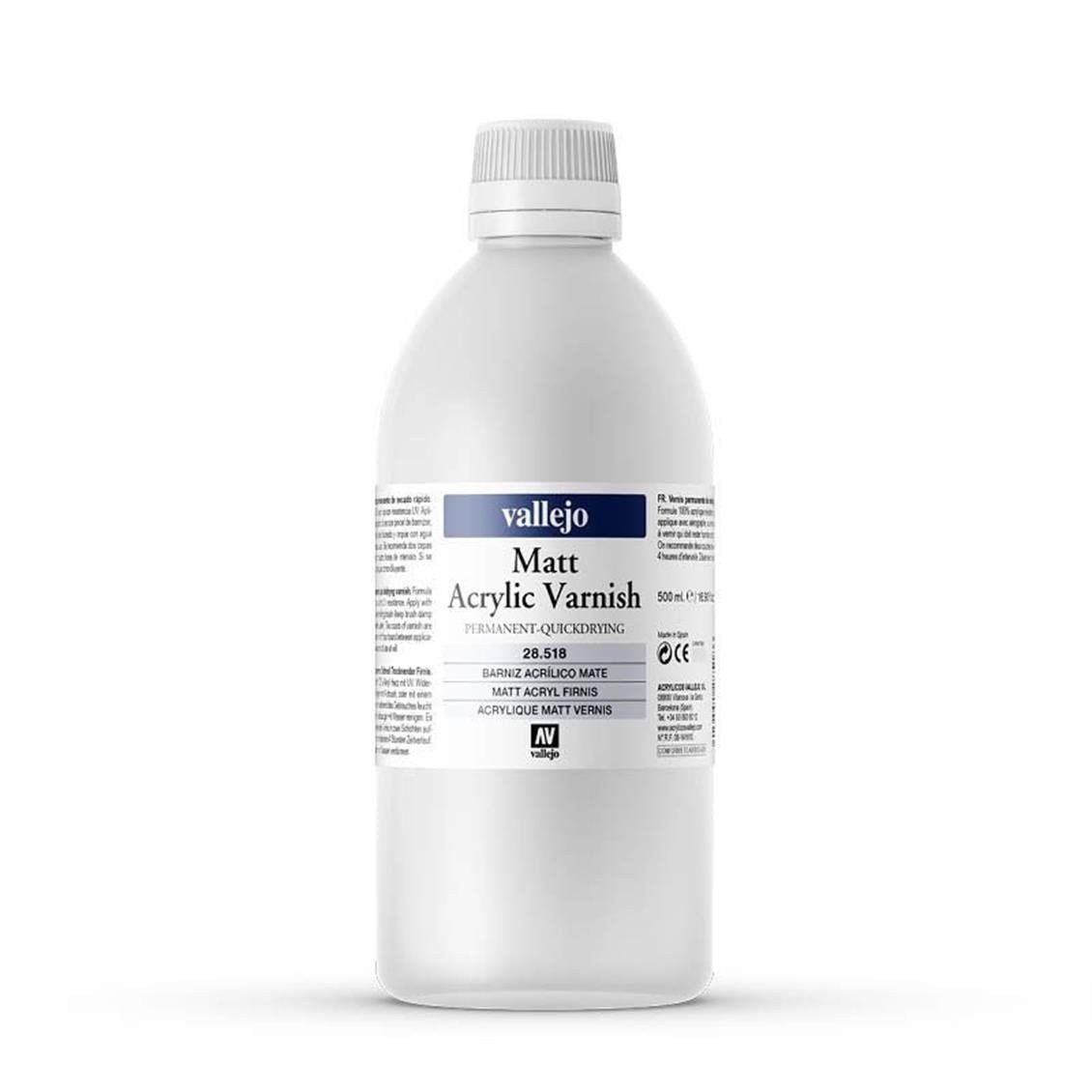 Vallejo 28518 500 ml. Mat Vernik