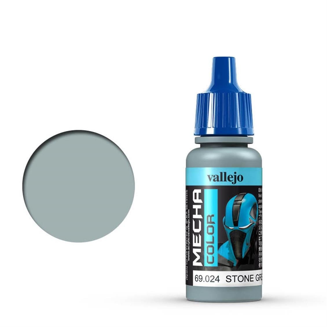 Vallejo 69024 18 ml. Stone Grey, Mecha Color Serisi Model Boyası