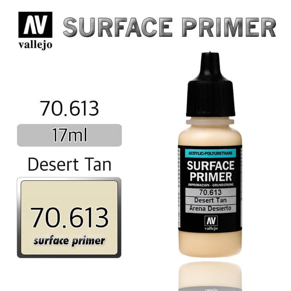 Vallejo 70613 18 ml. Desert Tan Base, Astar Model Boyası