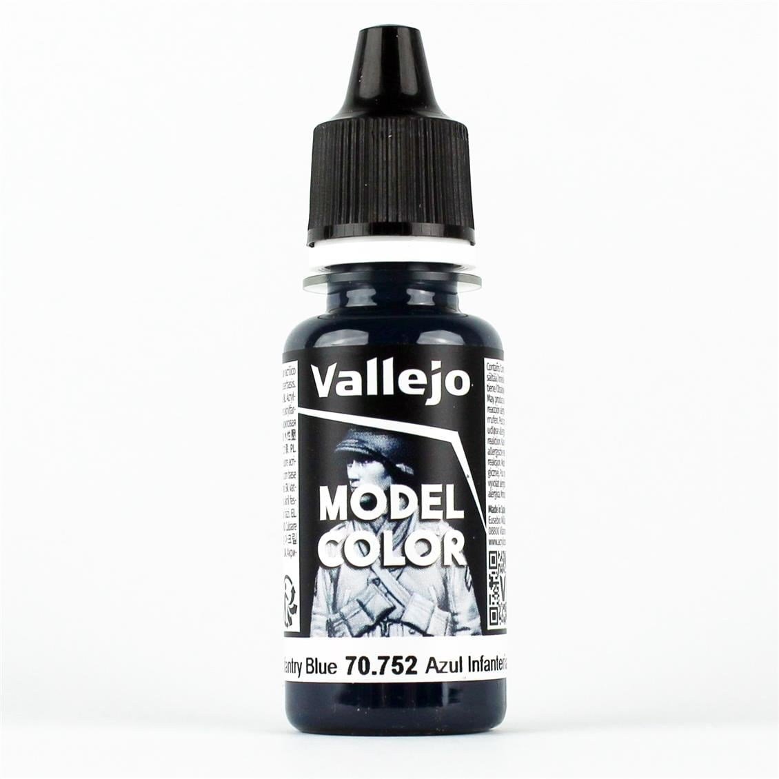 Vallejo 70752 18 ml. (063) Infantry Blue, Model Color Serisi Model Boyası
