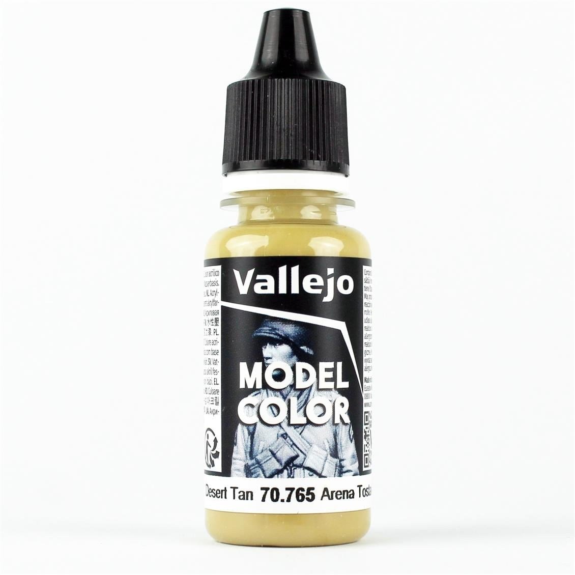Vallejo 70765 18 ml. (140) Desert Tan, Model Color Serisi Model Boyası