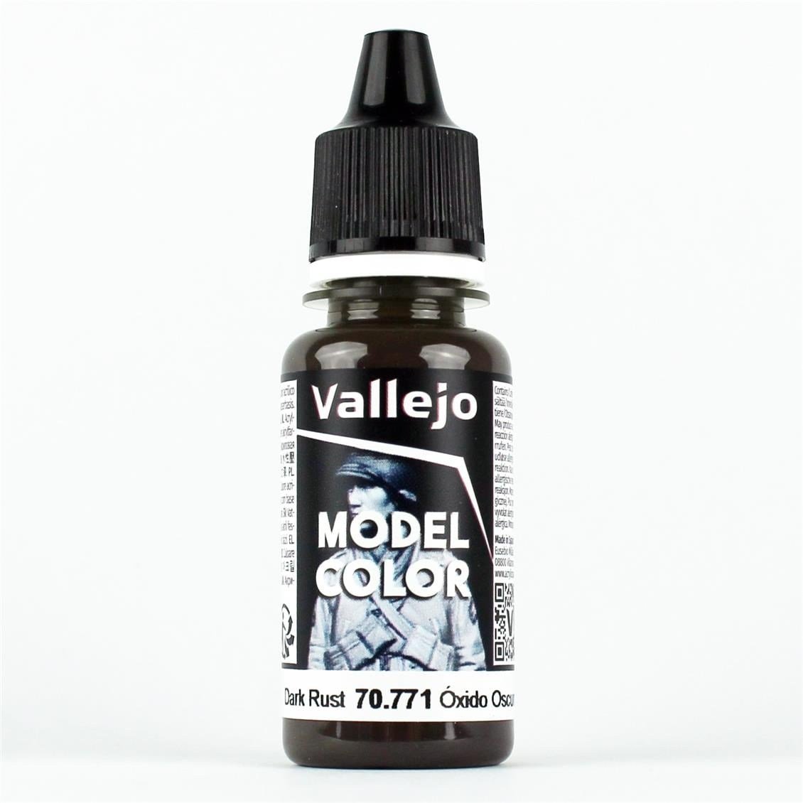 Vallejo 70771 18 ml. (156) Dark Rust, Model Color Serisi Model Boyası