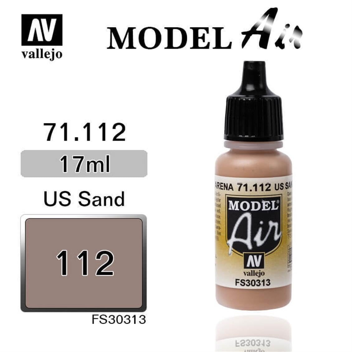 Vallejo 71112 18 ml. Sand, Model Air Serisi Model Boyası