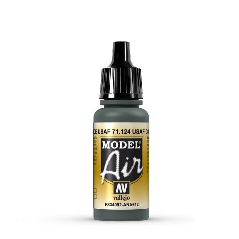 Vallejo 71124 18 ml. USAF Green, Model Air Serisi Model Boyası