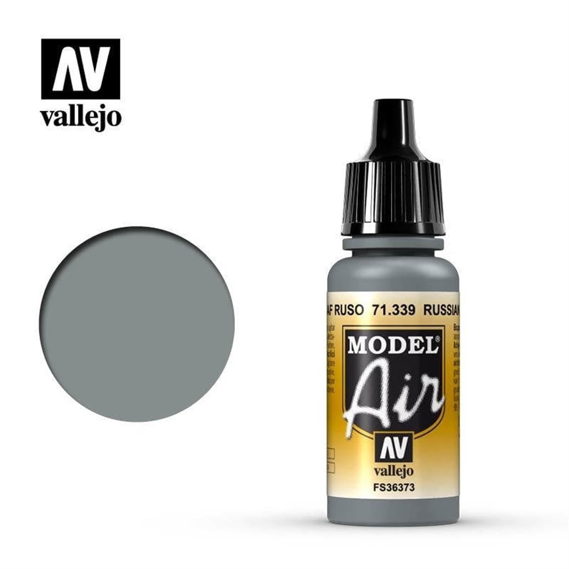 Vallejo 71339 18 ml. Russian Af Grey N.3, Model Air Serisi Model Boyası