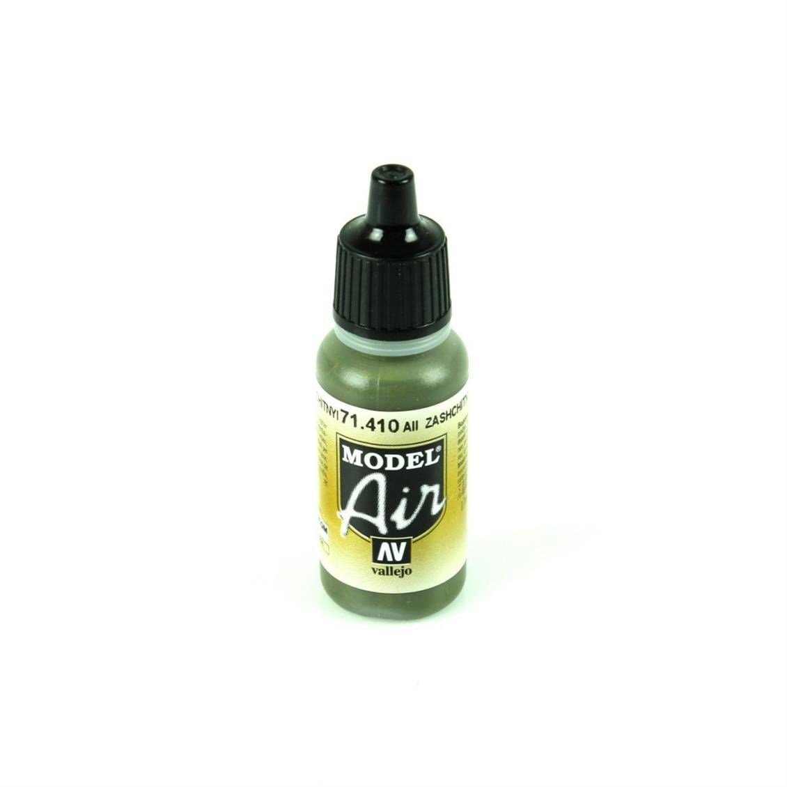 Vallejo 71410 18 ml. AII Zashchitnyi Camouflage Green, Model Air Serisi Model Boyası