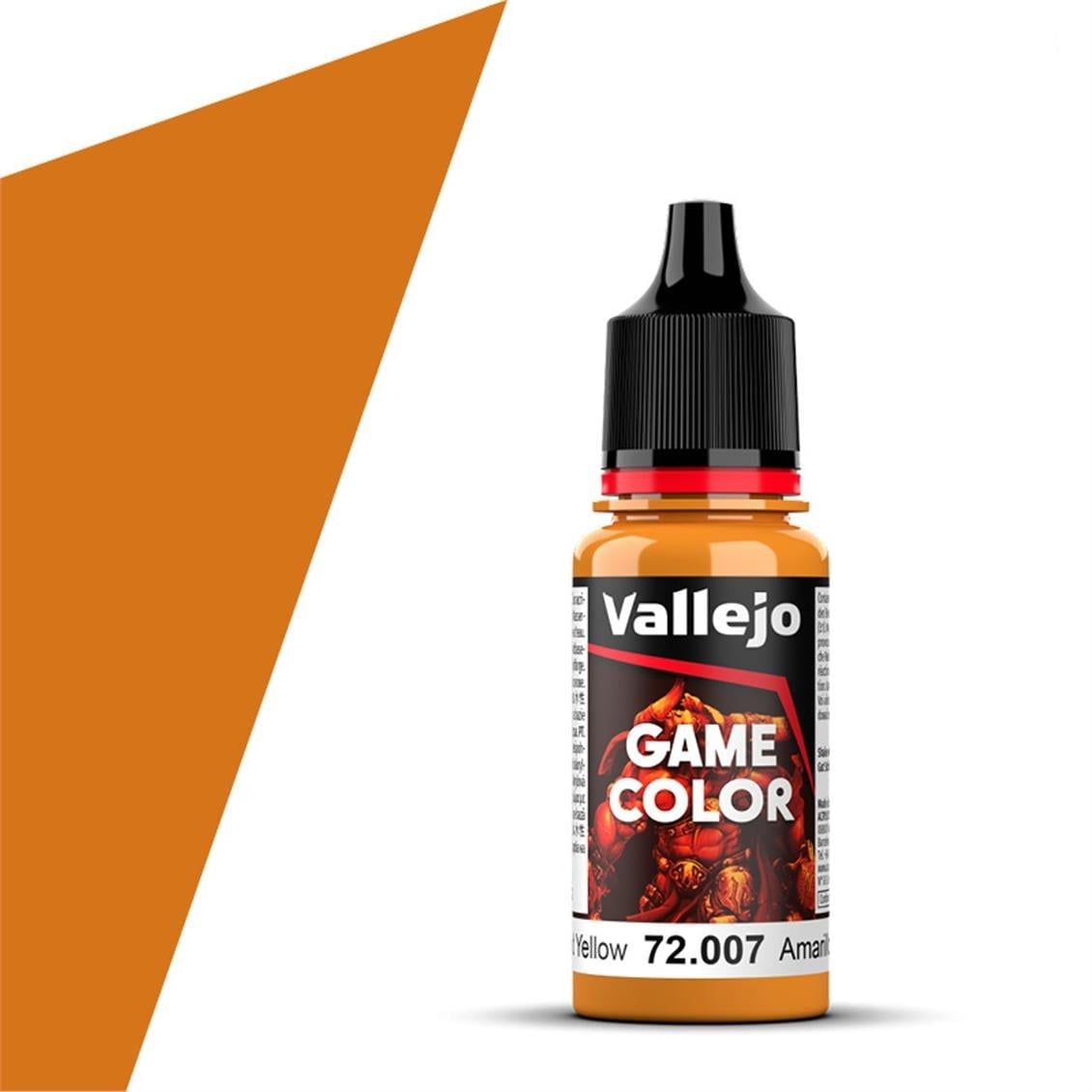 Vallejo 72007 18 ml. Gold Yellow, Game Color Serisi Model Boyası