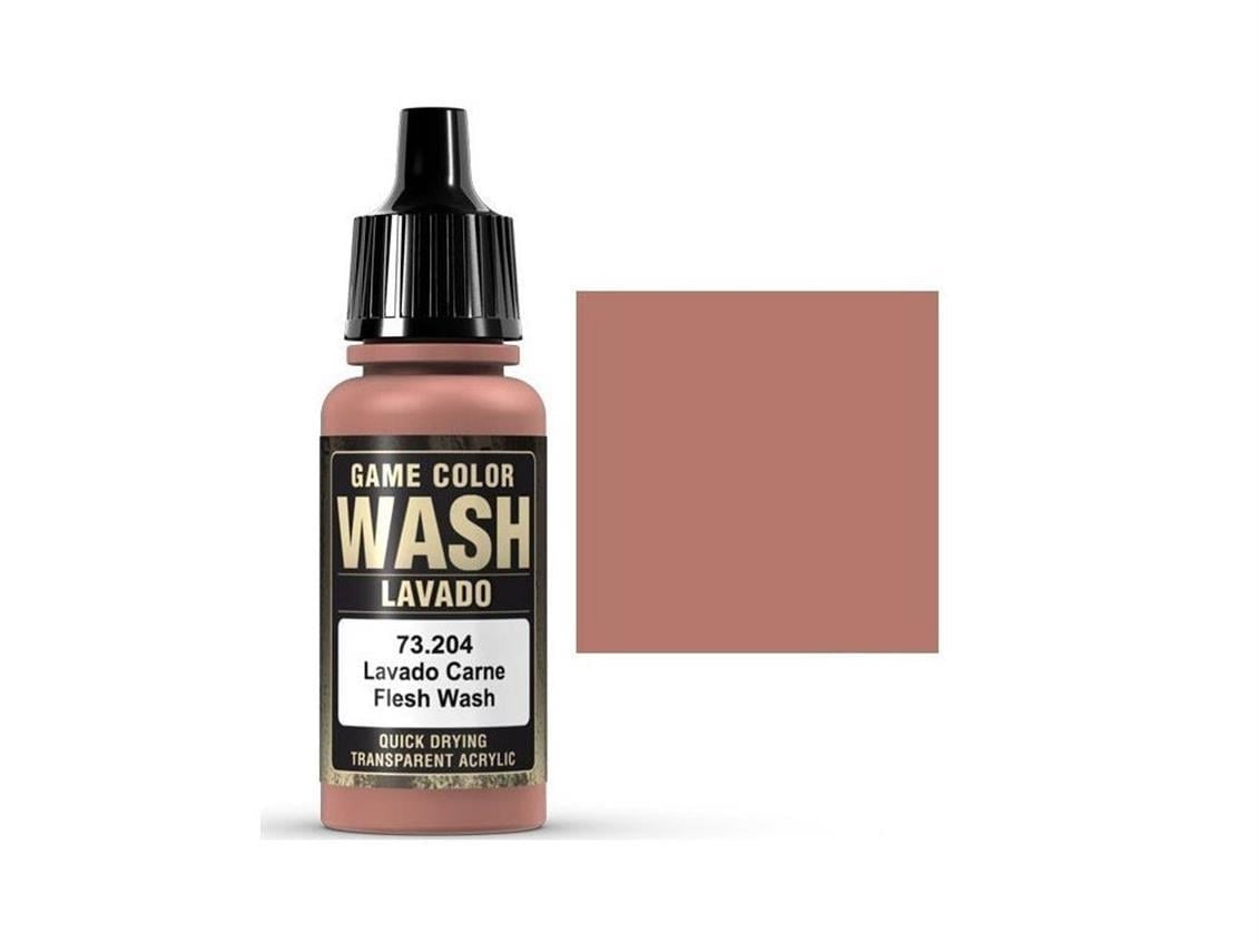 Vallejo 73204 18 ml. Flesh Wash, Game Color Serisi Model Boyası