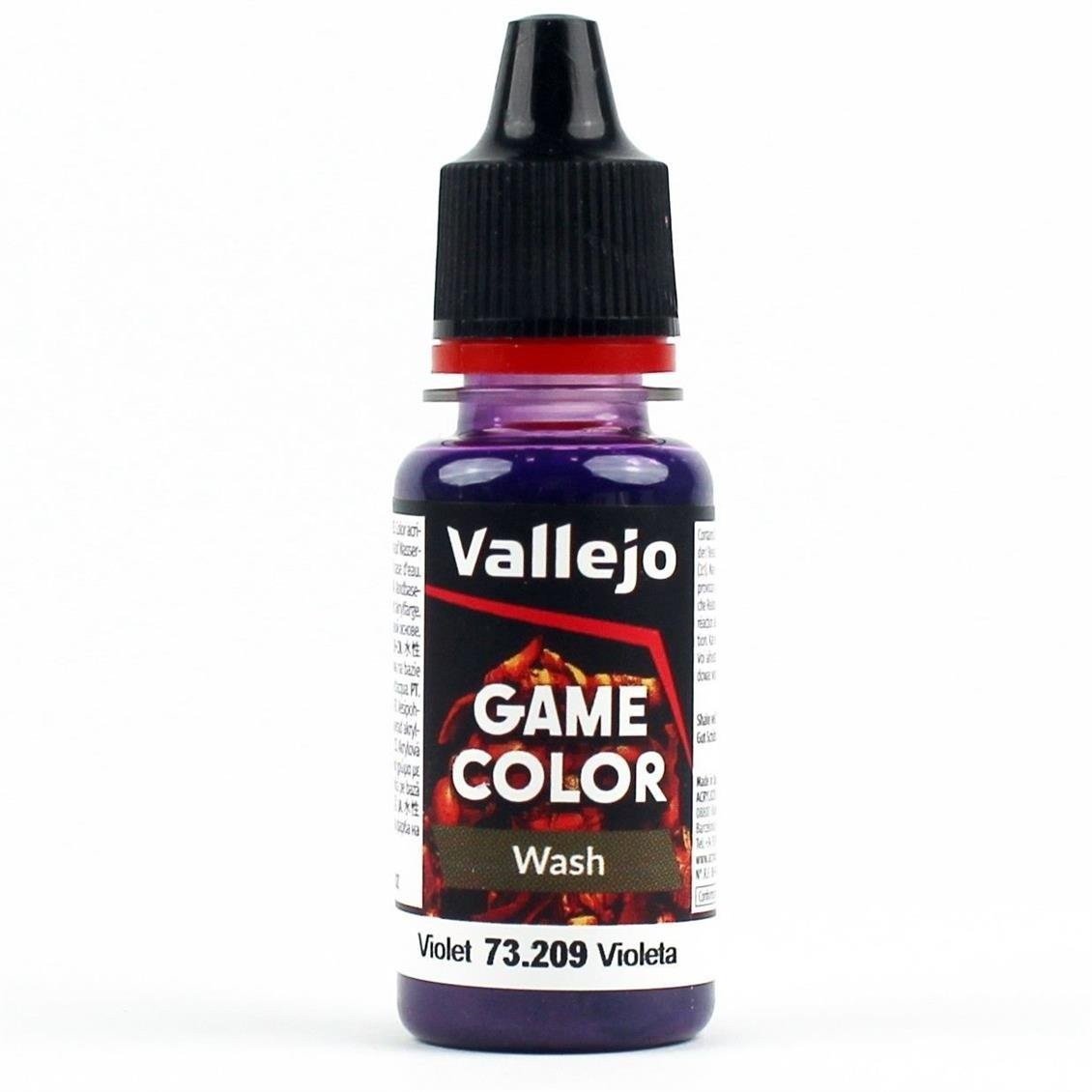 Vallejo 73209 18 ml. Violet Wash, Game Color Serisi Model Boyası