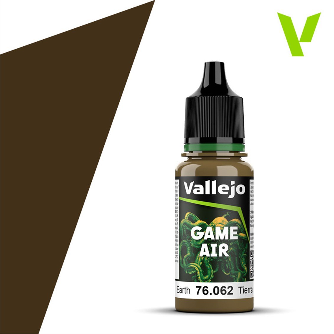 Vallejo 76062 18 ml. Earth, Model Air Serisi Model Boyası