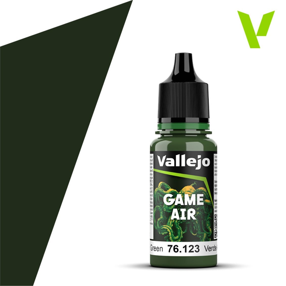 Vallejo 76123 18 ml. Angel Green, Model Air Serisi Model Boyası