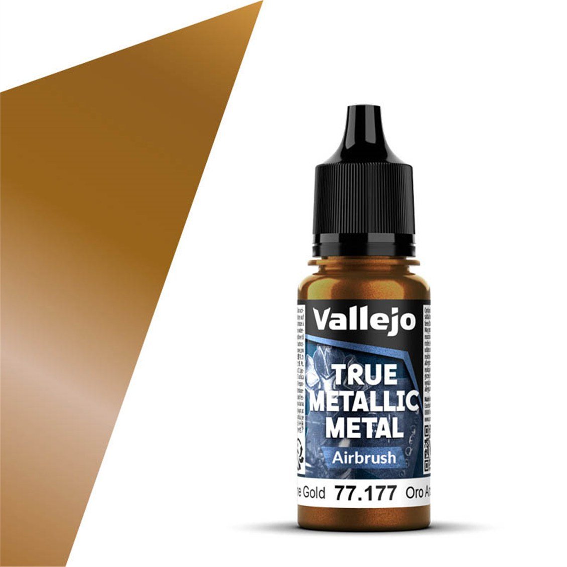Vallejo 77177 18 ml. Arcane Gold, Airbrush, True Metallic Metal (TMM) Serisi Model Boyası
