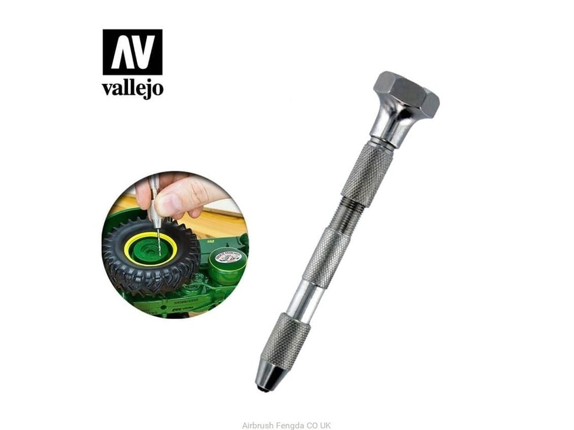Vallejo T09001 Çift Mandrenli El Matkabı