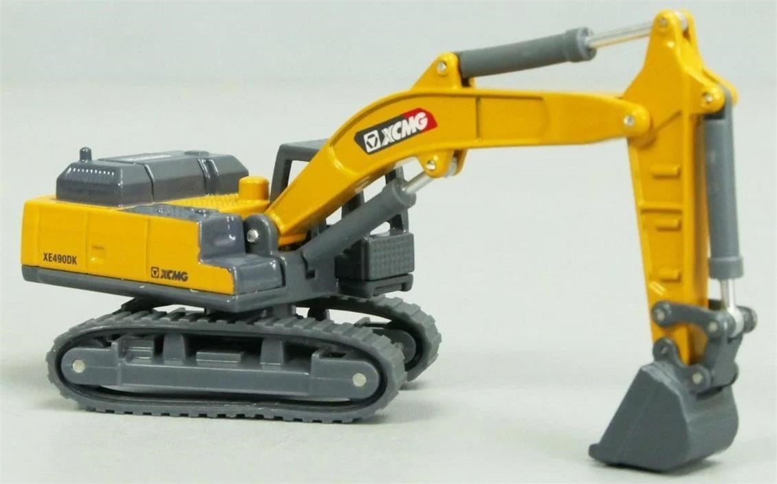 Yagao X001 1/87 Ölçek, XCMG Mini Ekskavatör-Sergilemeye Hazır Metal Model
