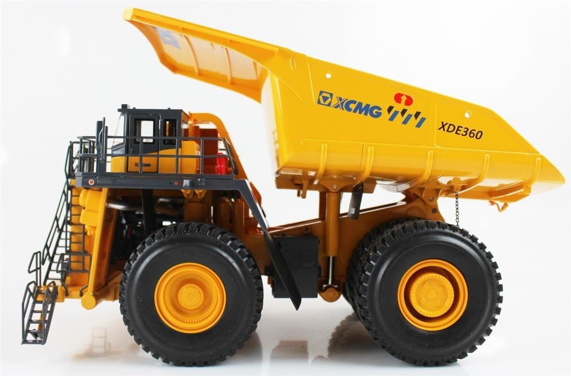 Yagao XDE360 1/50 Ölçek, XCMG Kaya Kamyonu-Sergilemeye Hazır Metal Model