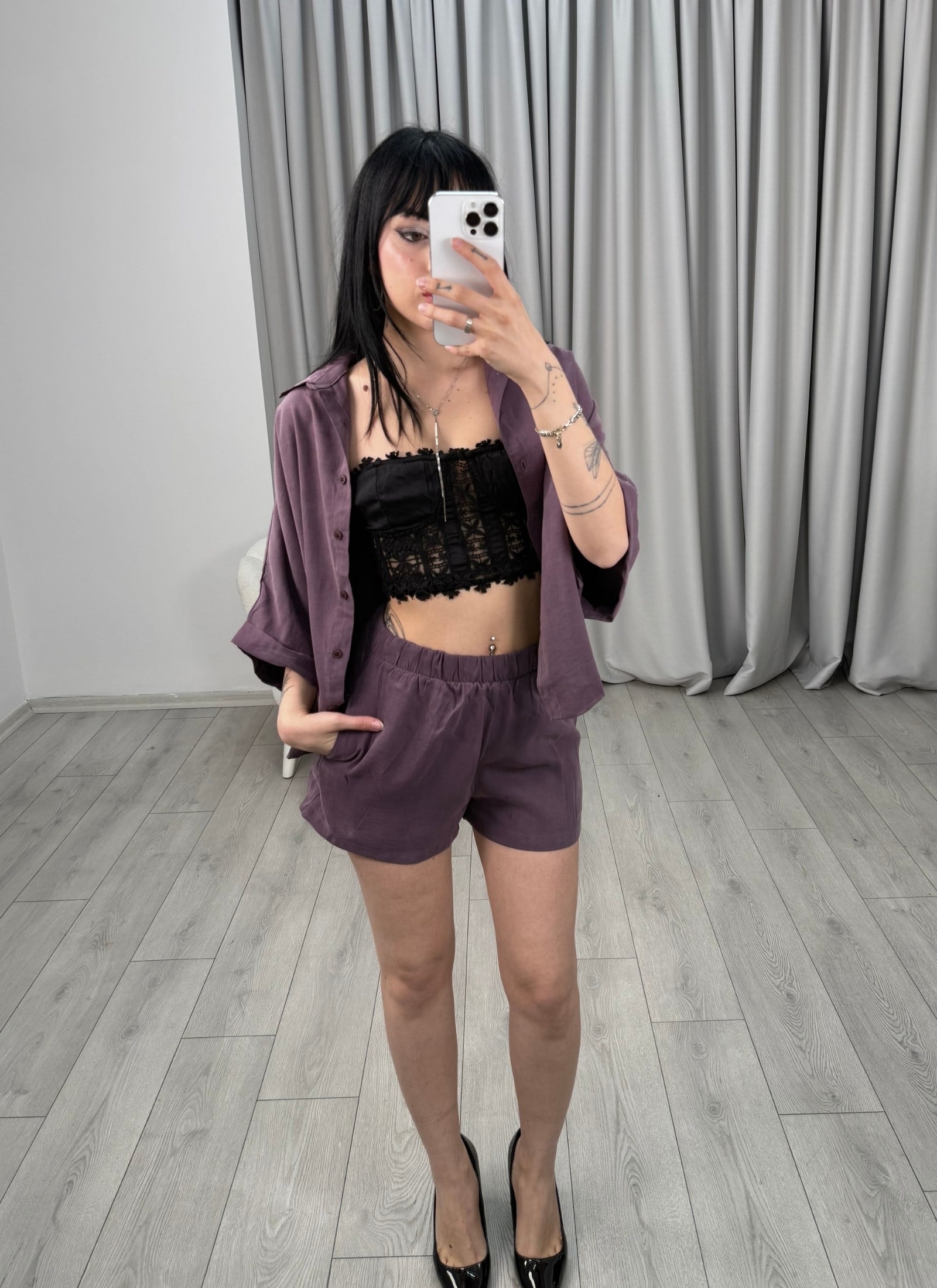  Lisa Modal Takım Mor