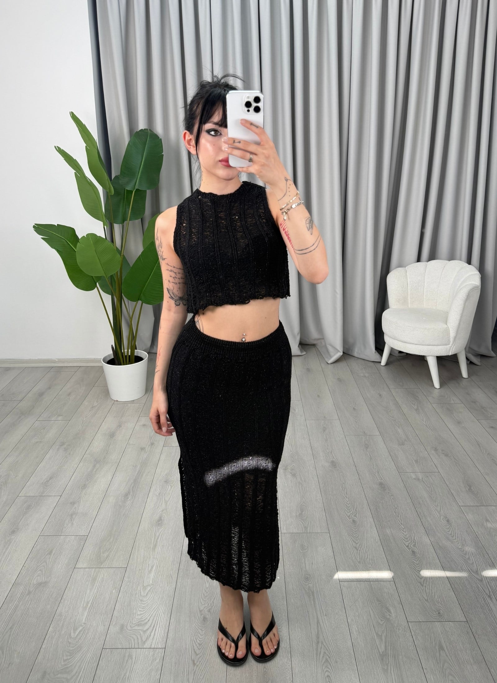 Aylin Takım Siyah