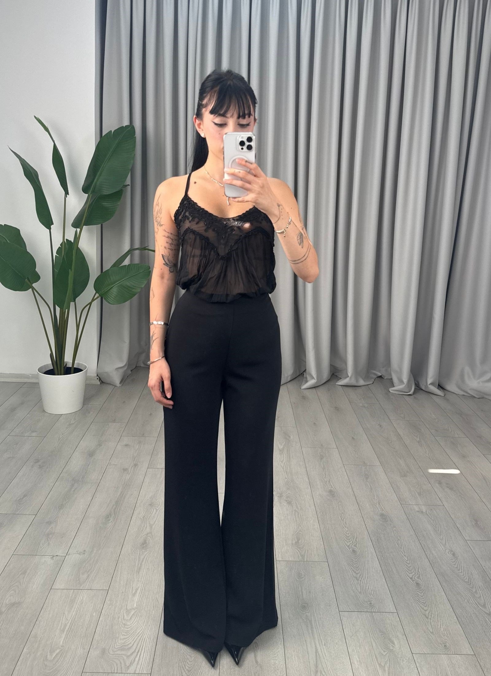Lia Pantolon Siyah