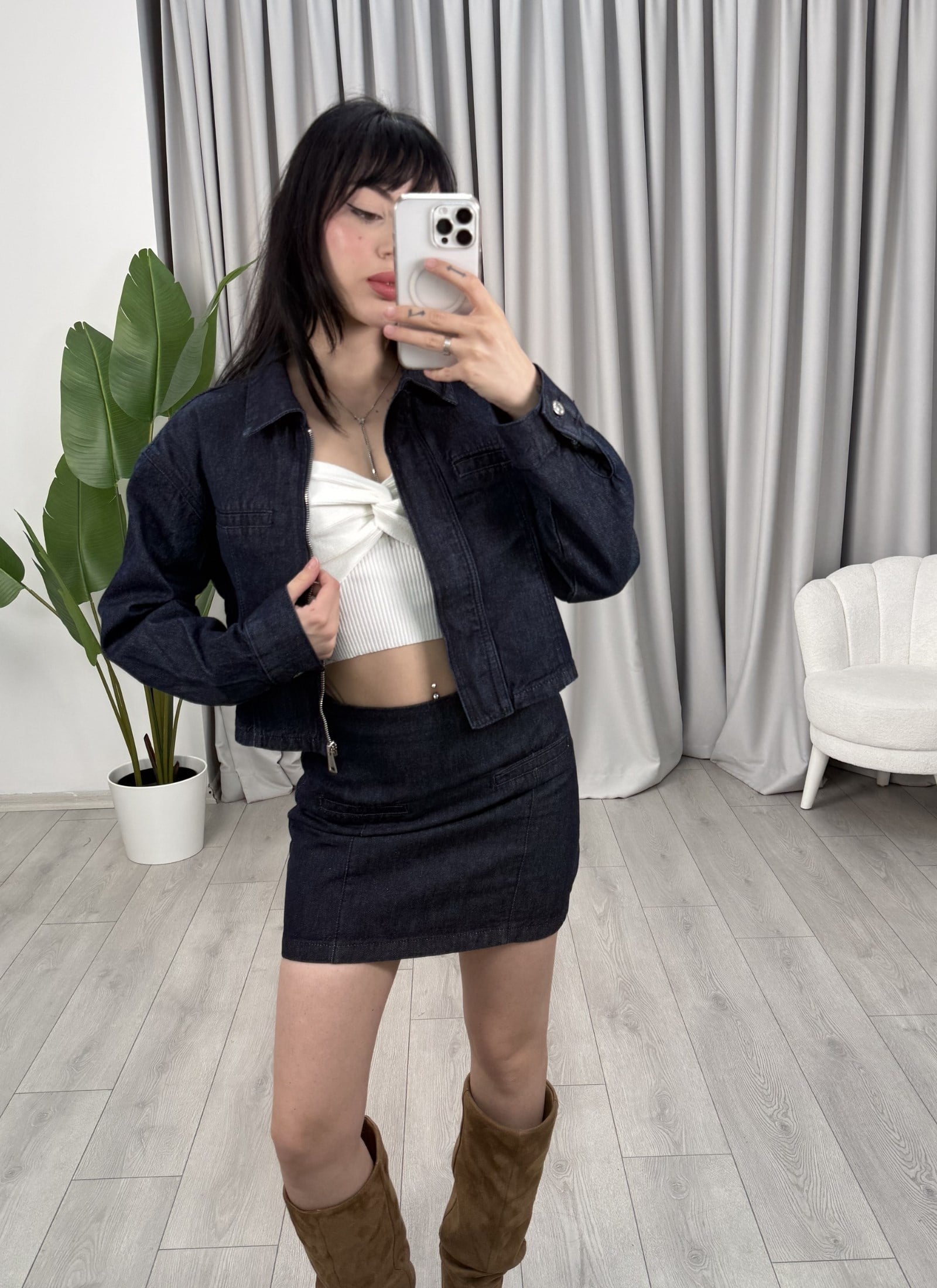 Lizz Denim Takım 
