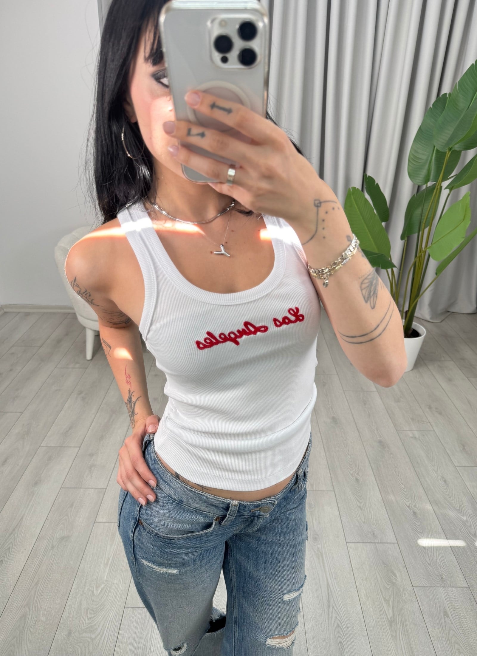 Los Angeles Bluz Beyaz