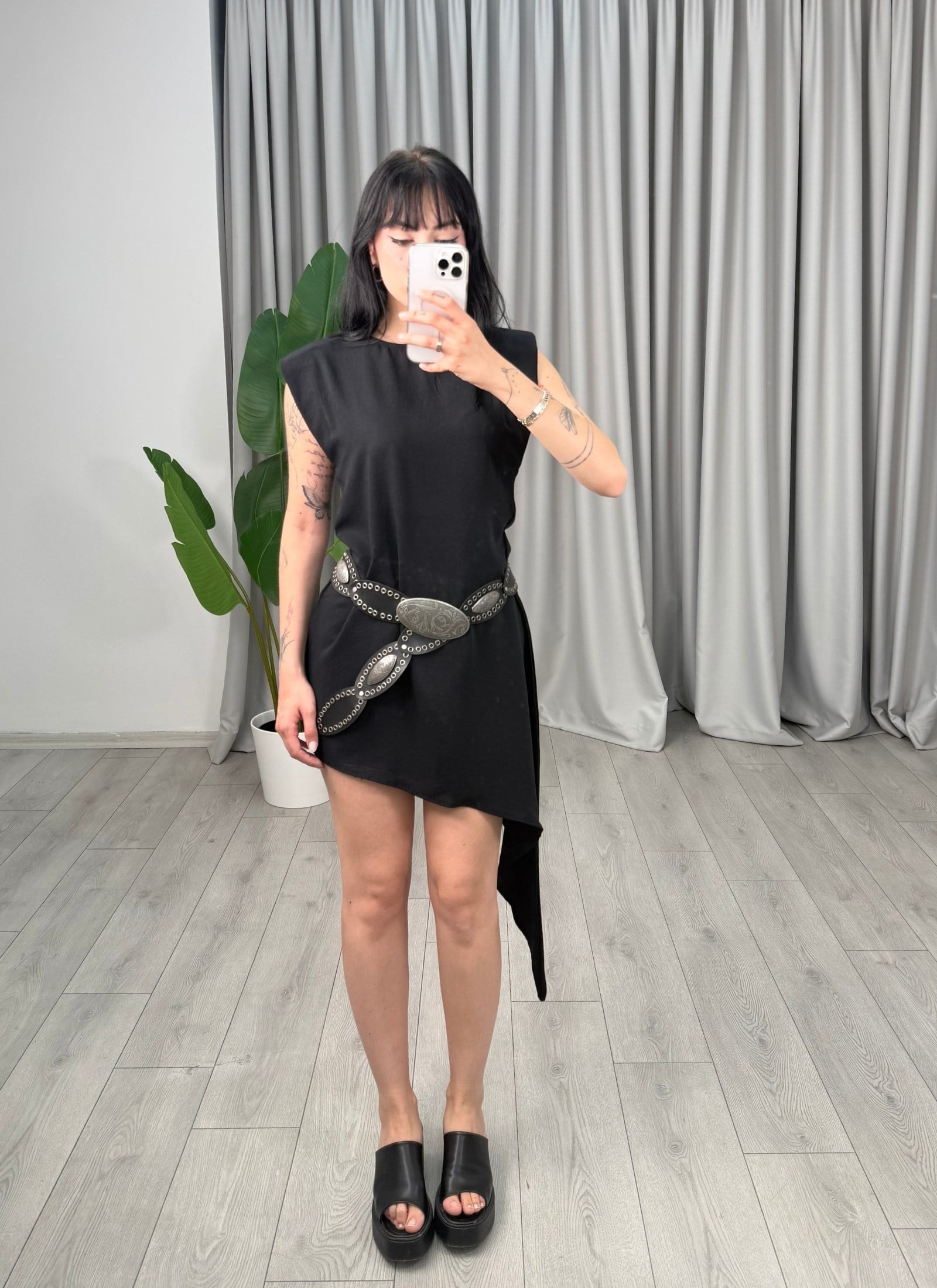 Melani Elbise Siyah