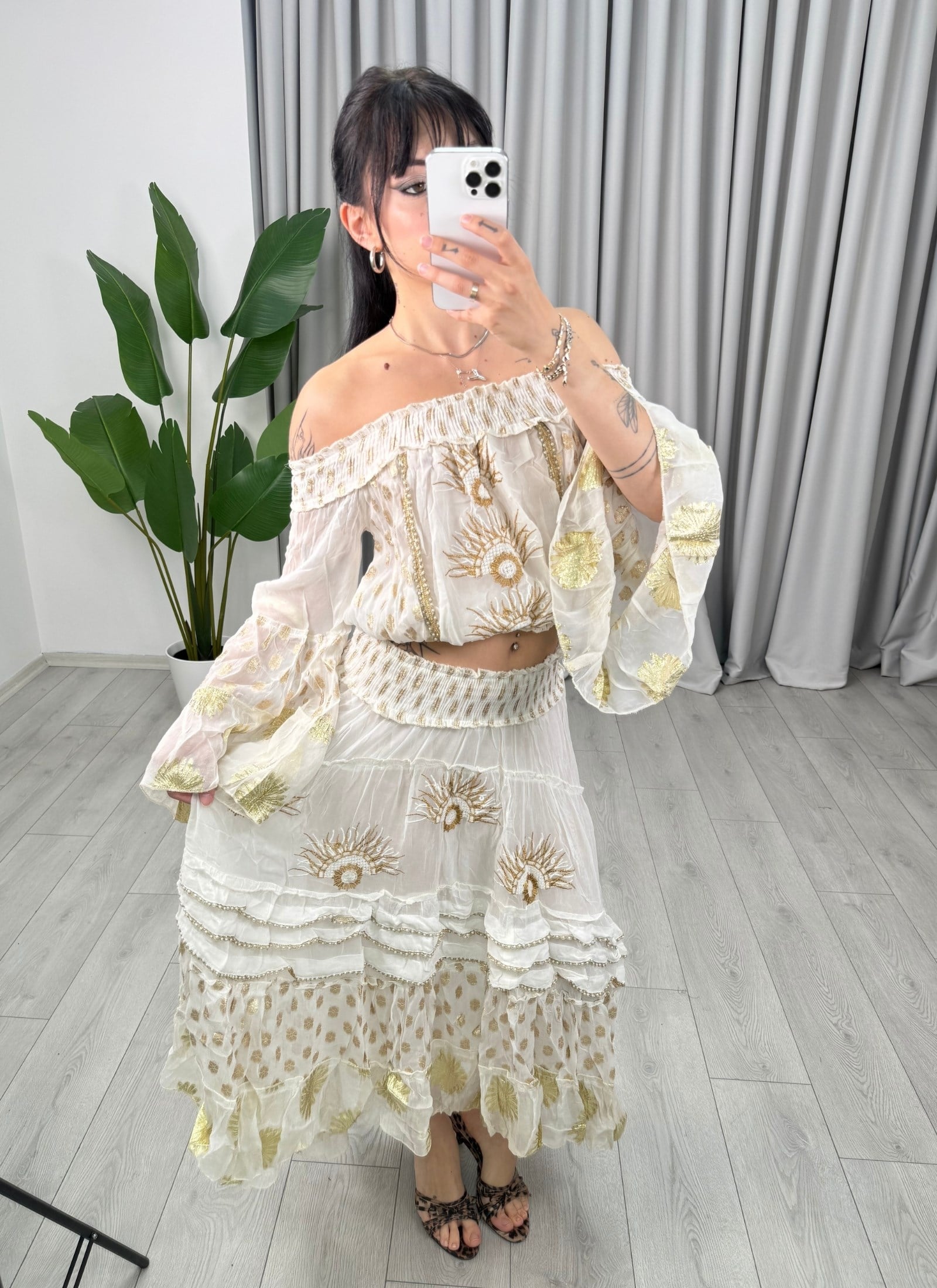 Mermaid Takım Beyaz