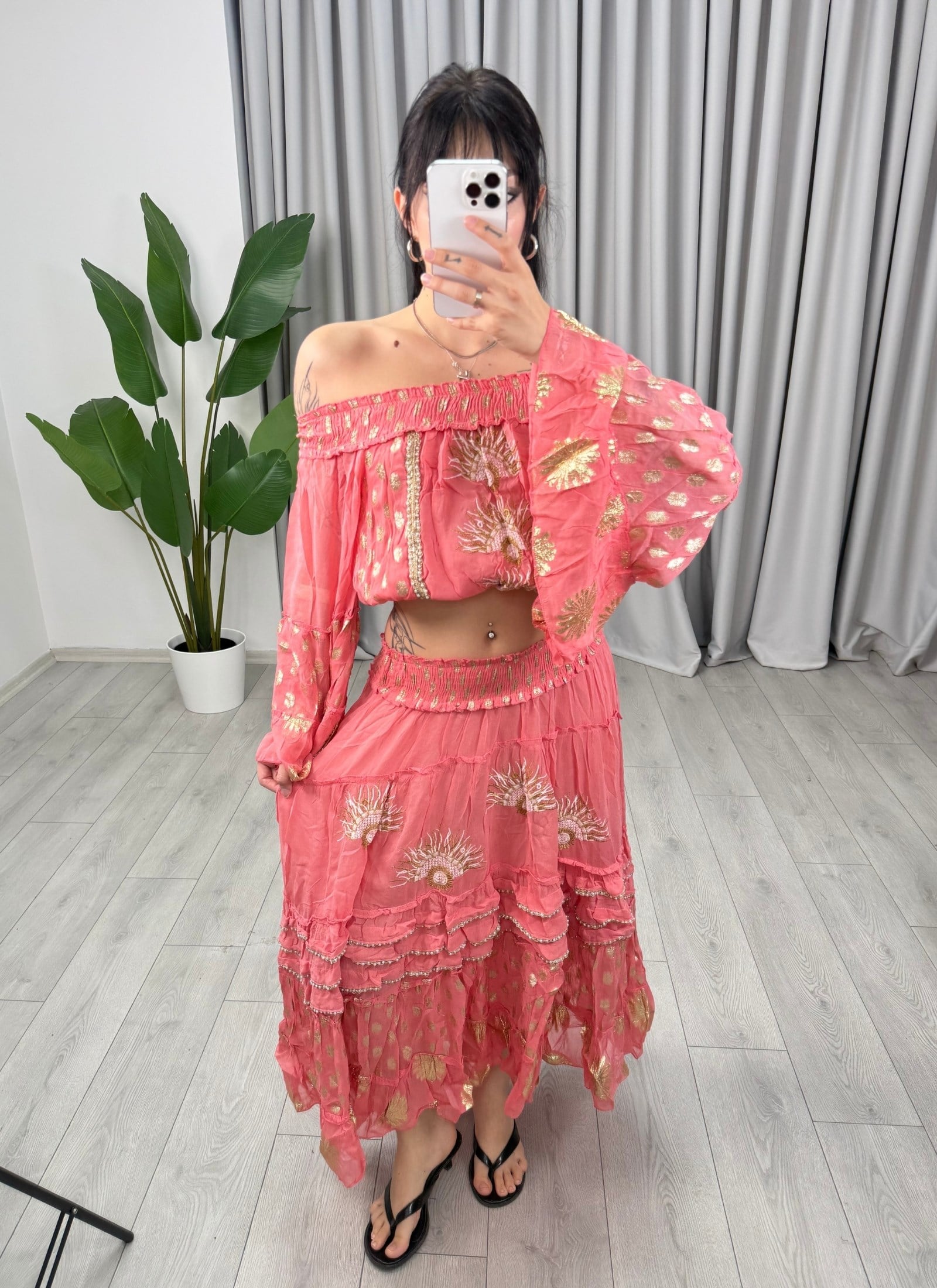 Mermaid Takım Pembe