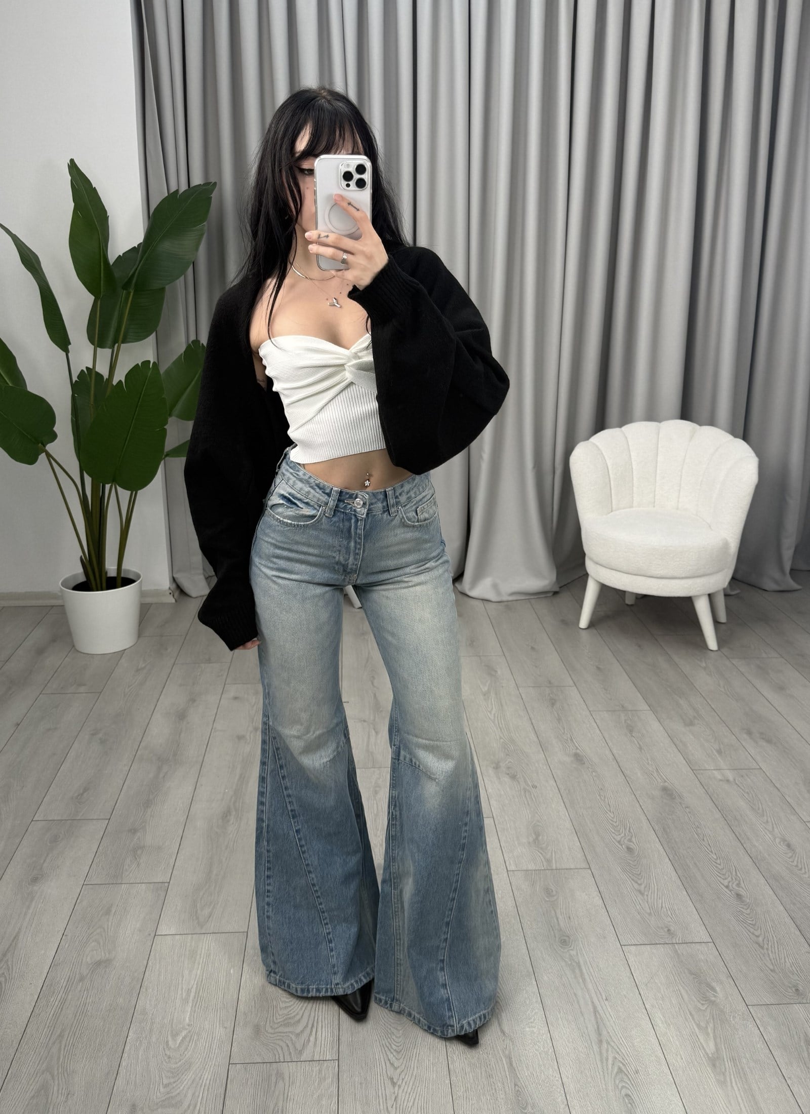 Navy Kot Pantolon