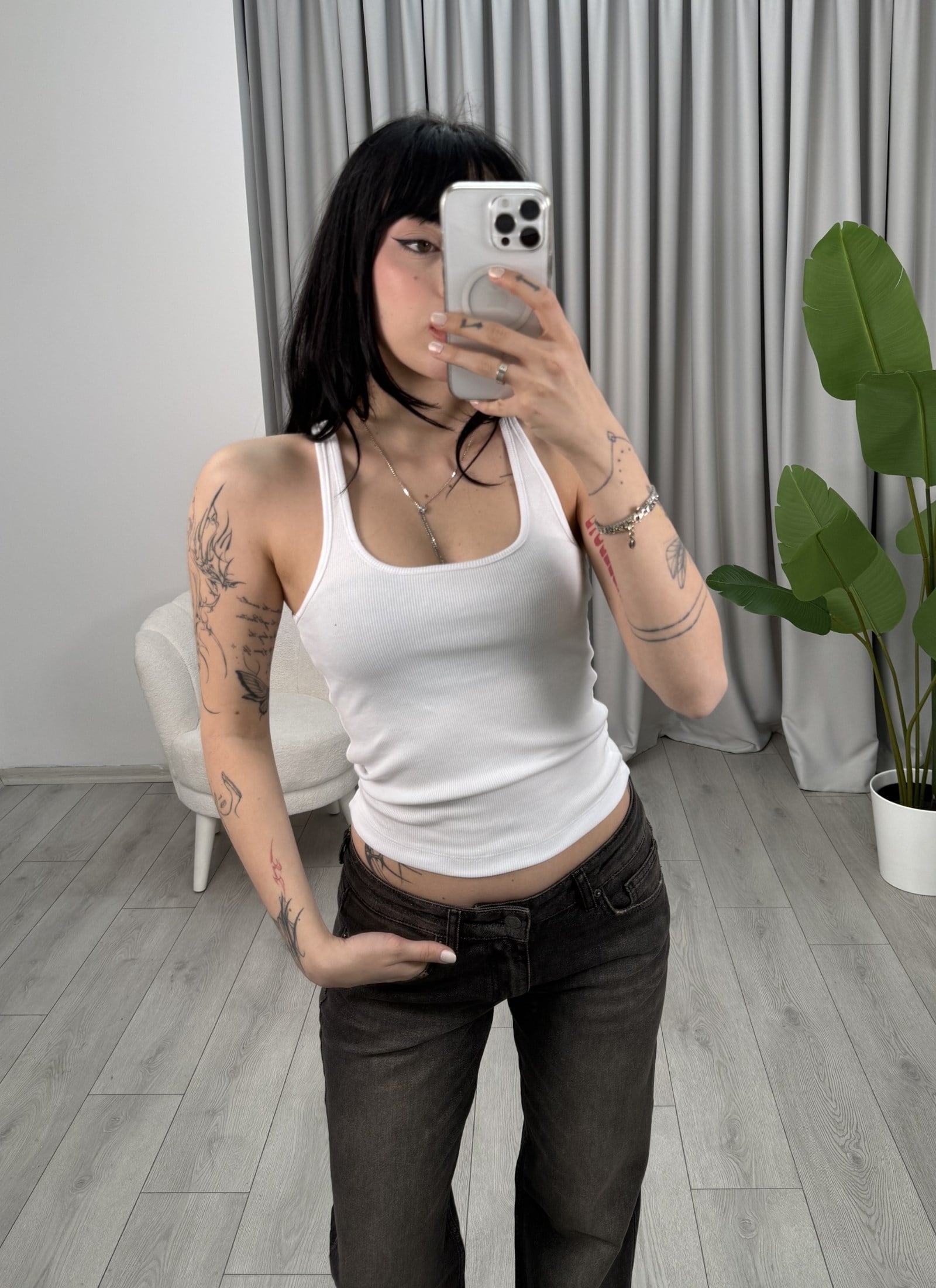 Nila Bluz Beyaz