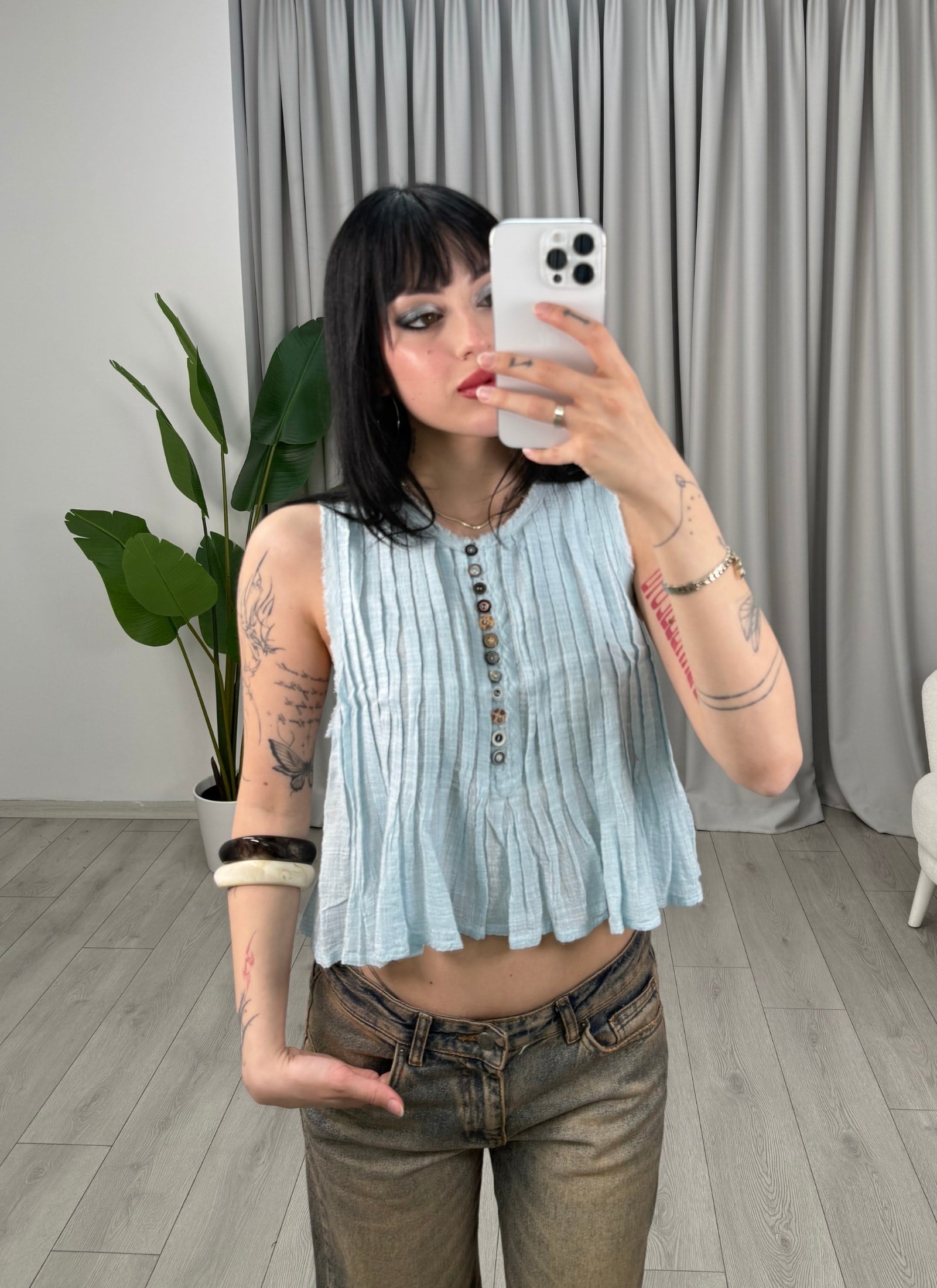 Noemi Bluz Mavi