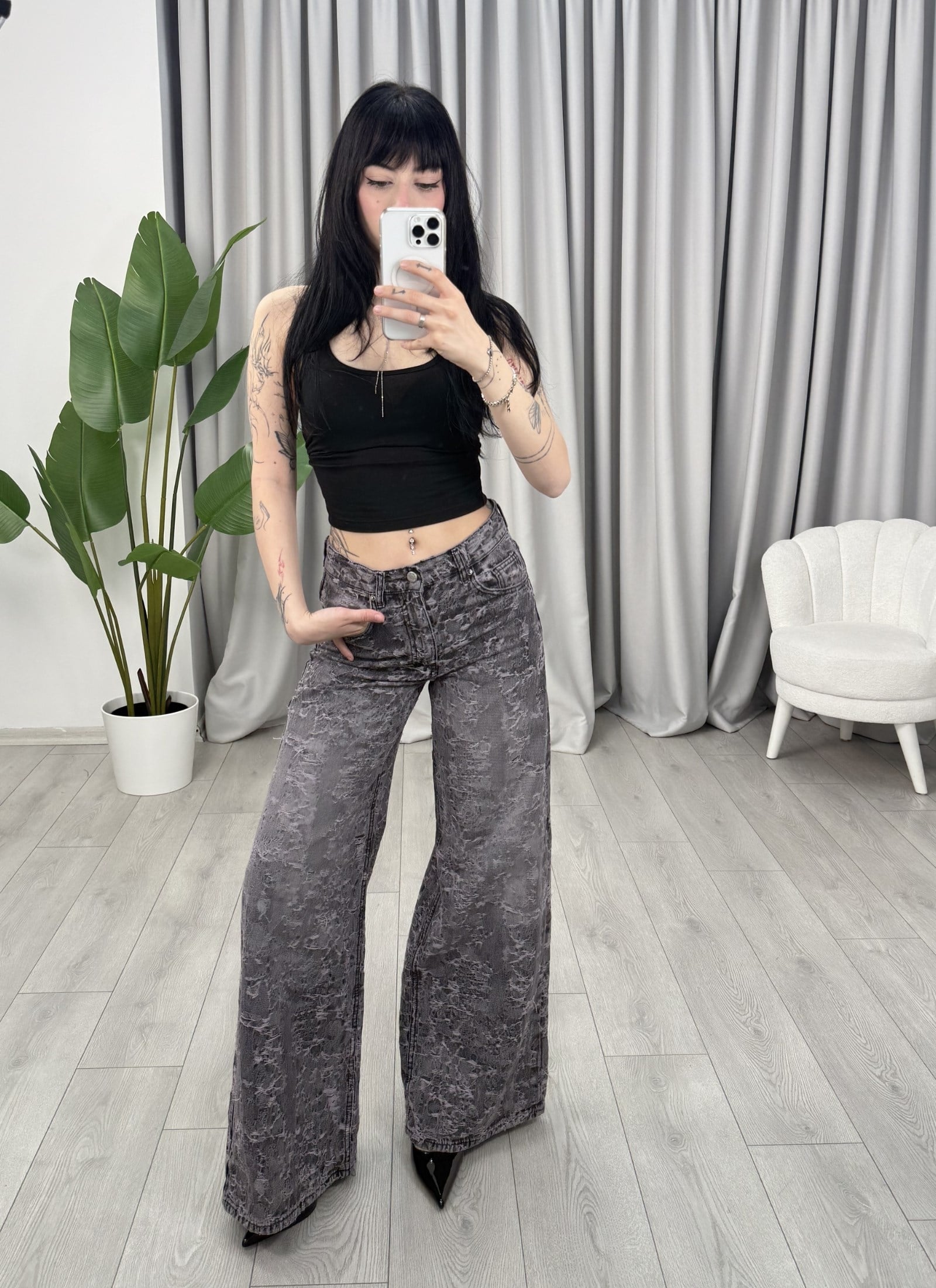 Velora Pantolon Mor