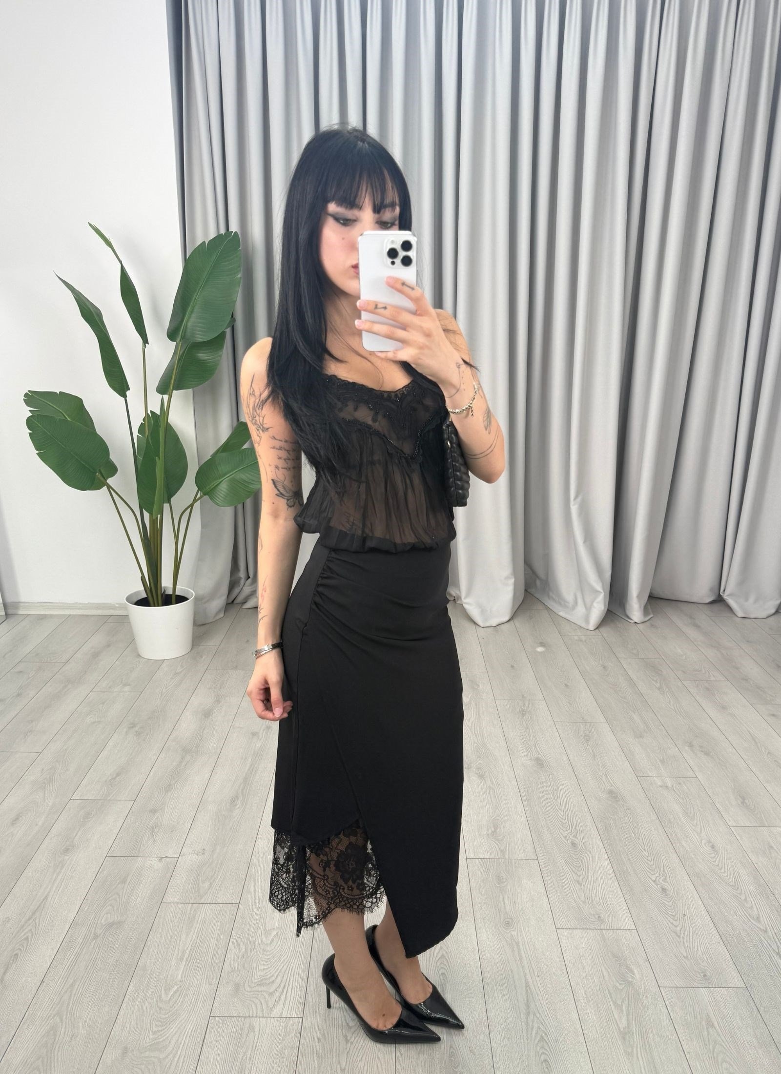 Violette Etek Siyah