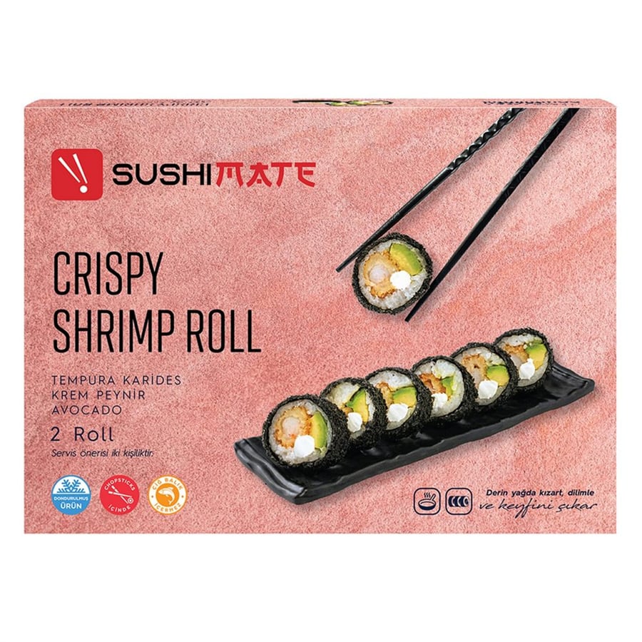 Sushimate Crispy Shrimp Roll 500 G Donuk
