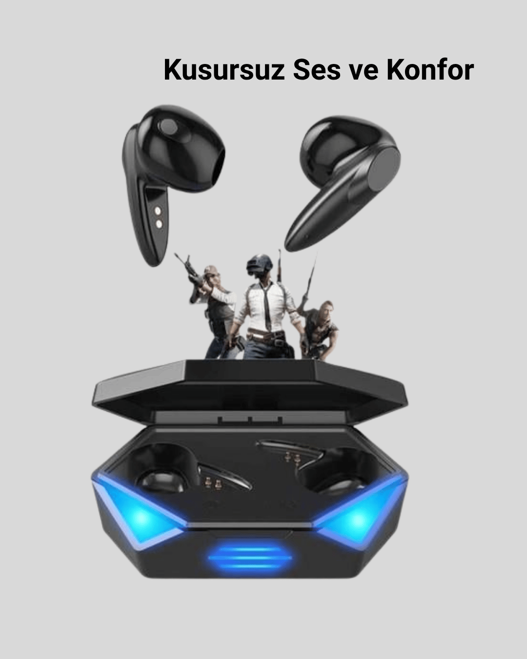 Kablosuz Bluetooth Kulaklık – Aktif Gürültü Engelleme, 3D Ses Deneyimi, Uzun Pil Ömrü