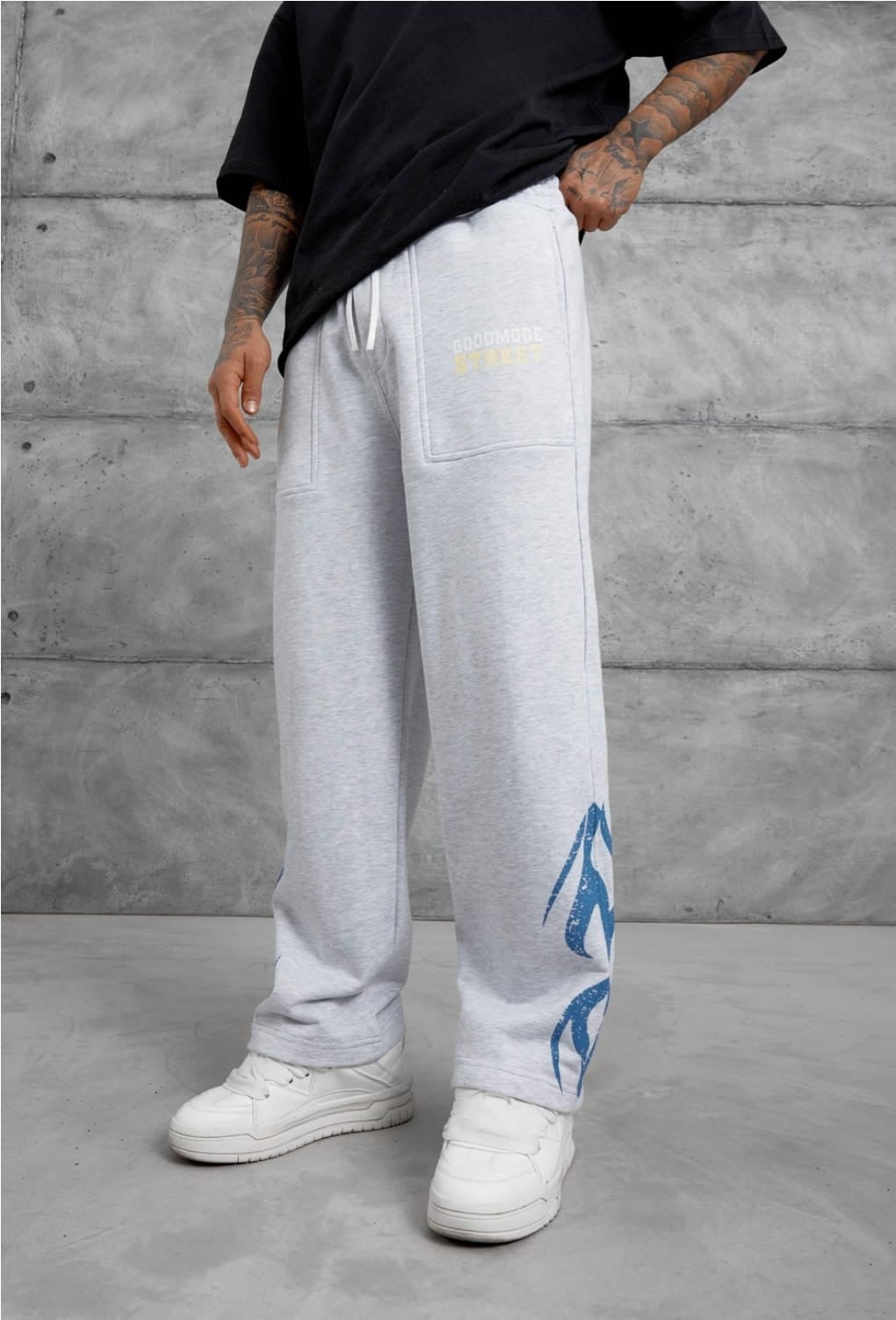Gri GOODMODE STREET BAGGY EŞOFMAN ALTI