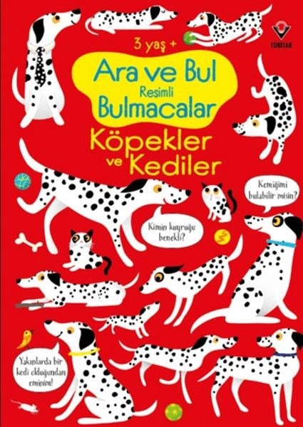 Ara ve Bul Resimli Bulmacalar - Köpekler ve Kediler