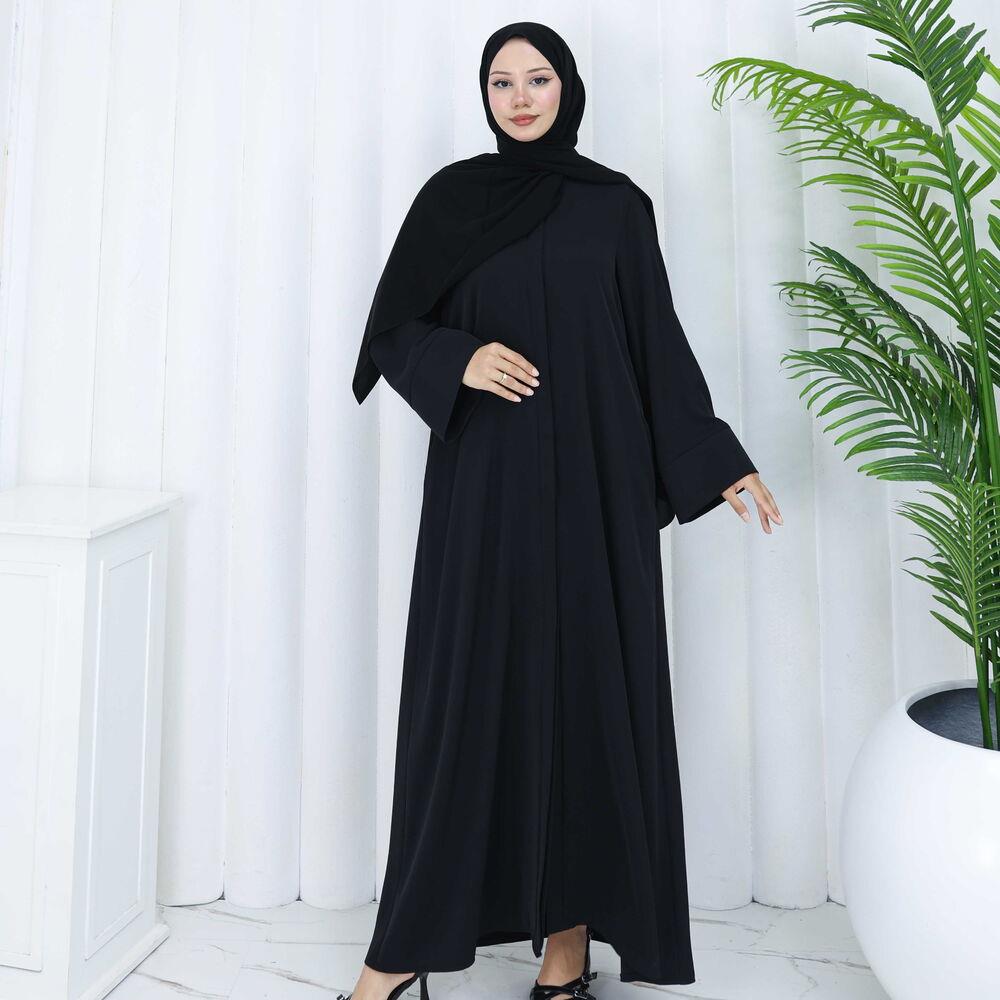 Bayan Abaya Siyah Elbise