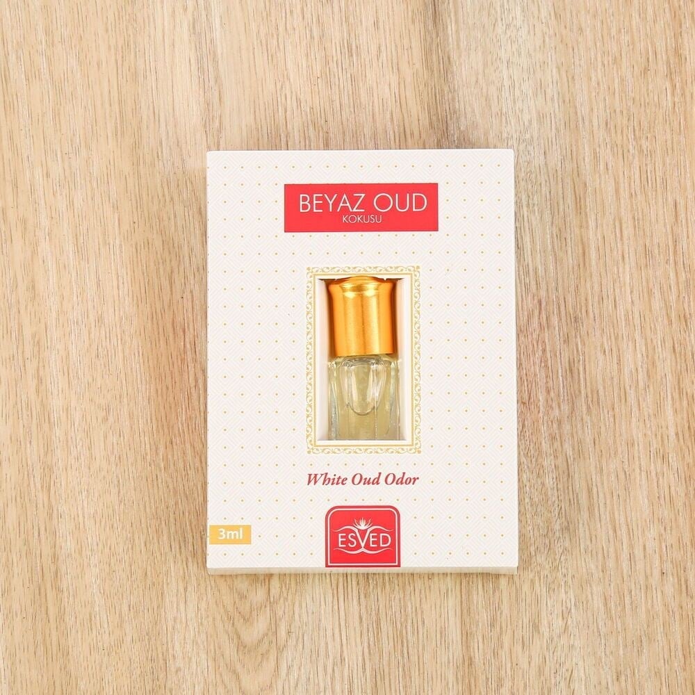 Beyaz Oud Kokusu Alkolsüz Esans 3ml