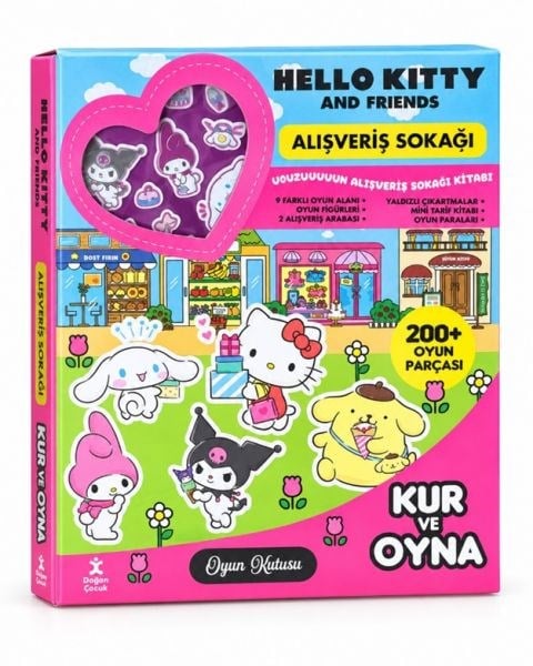 Hello Kitty & Friends Alışveriş Sokağı Kur ve Oyna